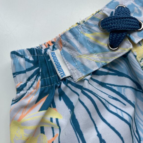Rugged Butts Toddler Boys Floral Swim Trunks - Picture 2 of 5
